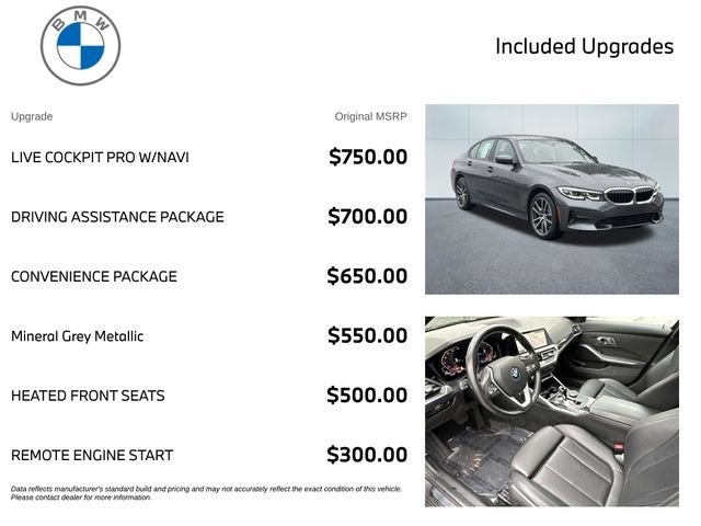 Used 2022 BMW 330i xDrive Sedan w/ Driving Assistance Package AWD/4WD image 4