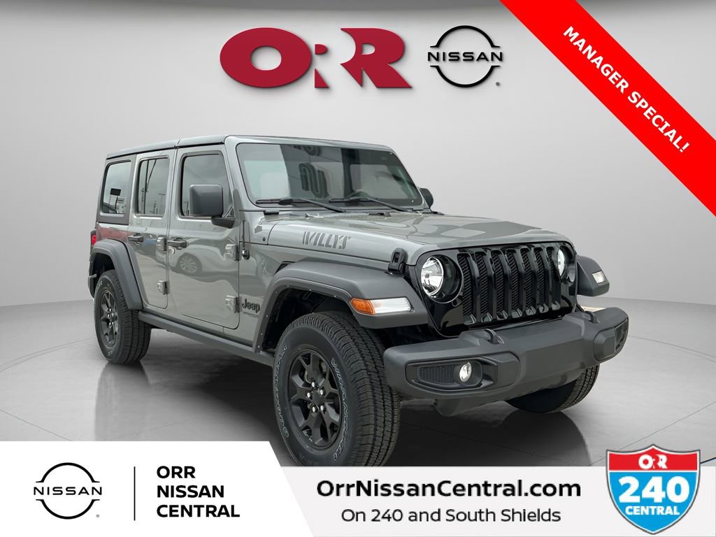 Used 2022 Jeep Wrangler Unlimited Sport image 3