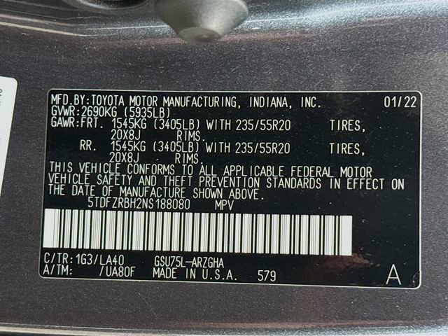 Used 2022 Toyota Highlander Platinum image 35