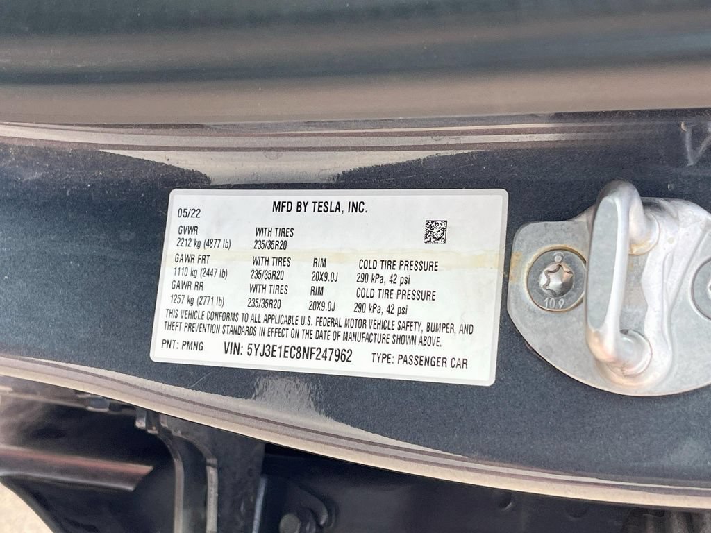 Used 2022 Tesla Model 3 Performance AWD/4WD image 33