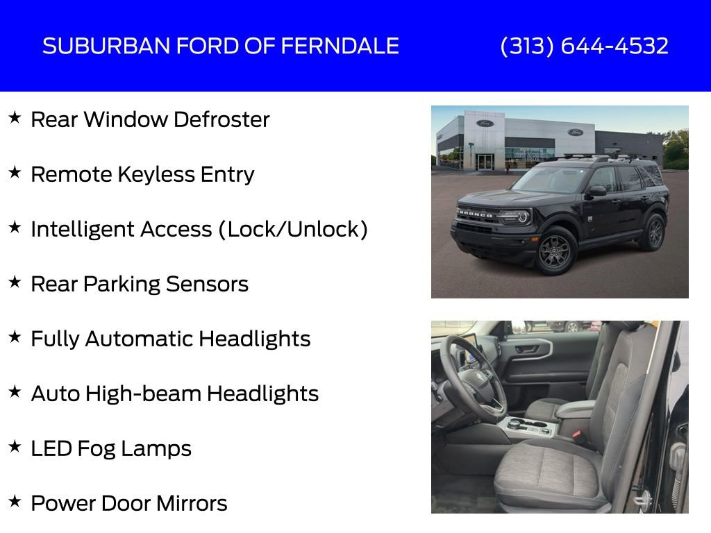 Used 2023 Ford Bronco Sport Big Bend w/ Convenience Package image 13