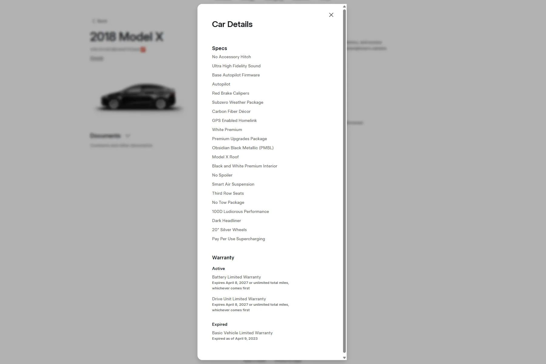 Used 2018 Tesla Model X P100D image 3