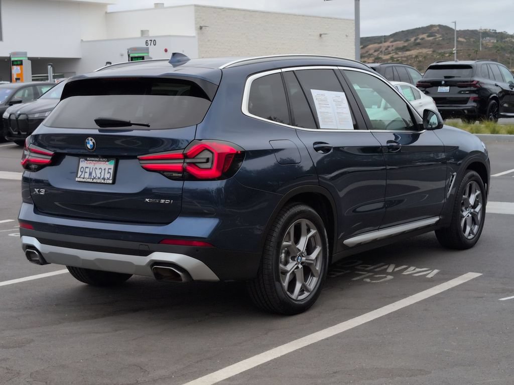 Certified 2023 BMW X3 xDrive30i w/ Premium Package AWD/4WD image 6