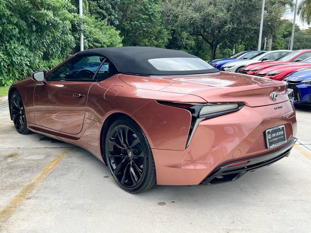 Certified 2024 Lexus LC 500 Convertible w/ Touring Package RWD image 5