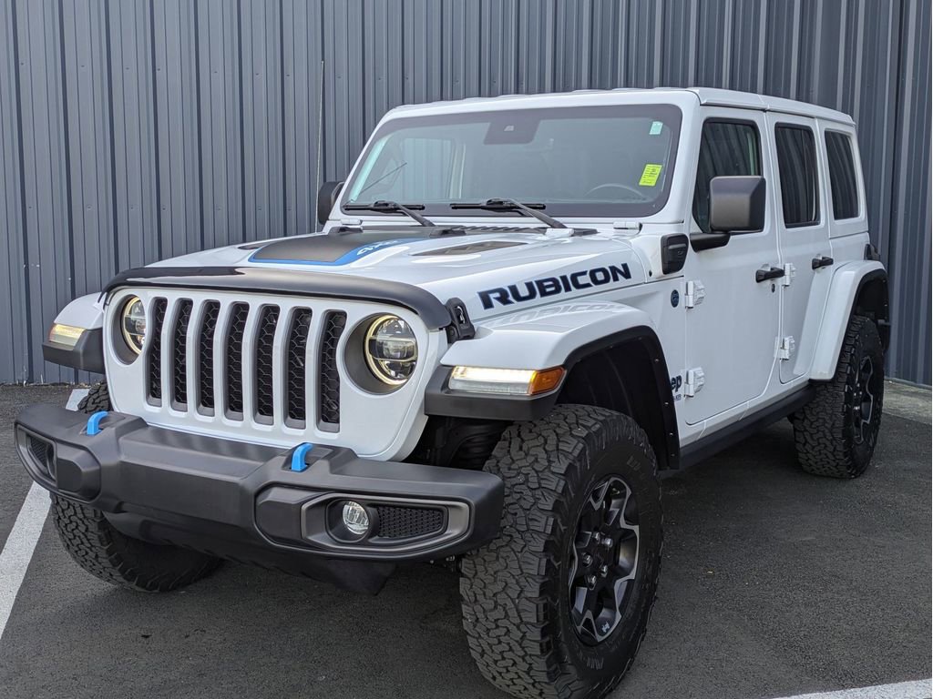 Used 2021 Jeep Wrangler Unlimited Rubicon 4xe w/ Cold Weather Group AWD/4WD image 2
