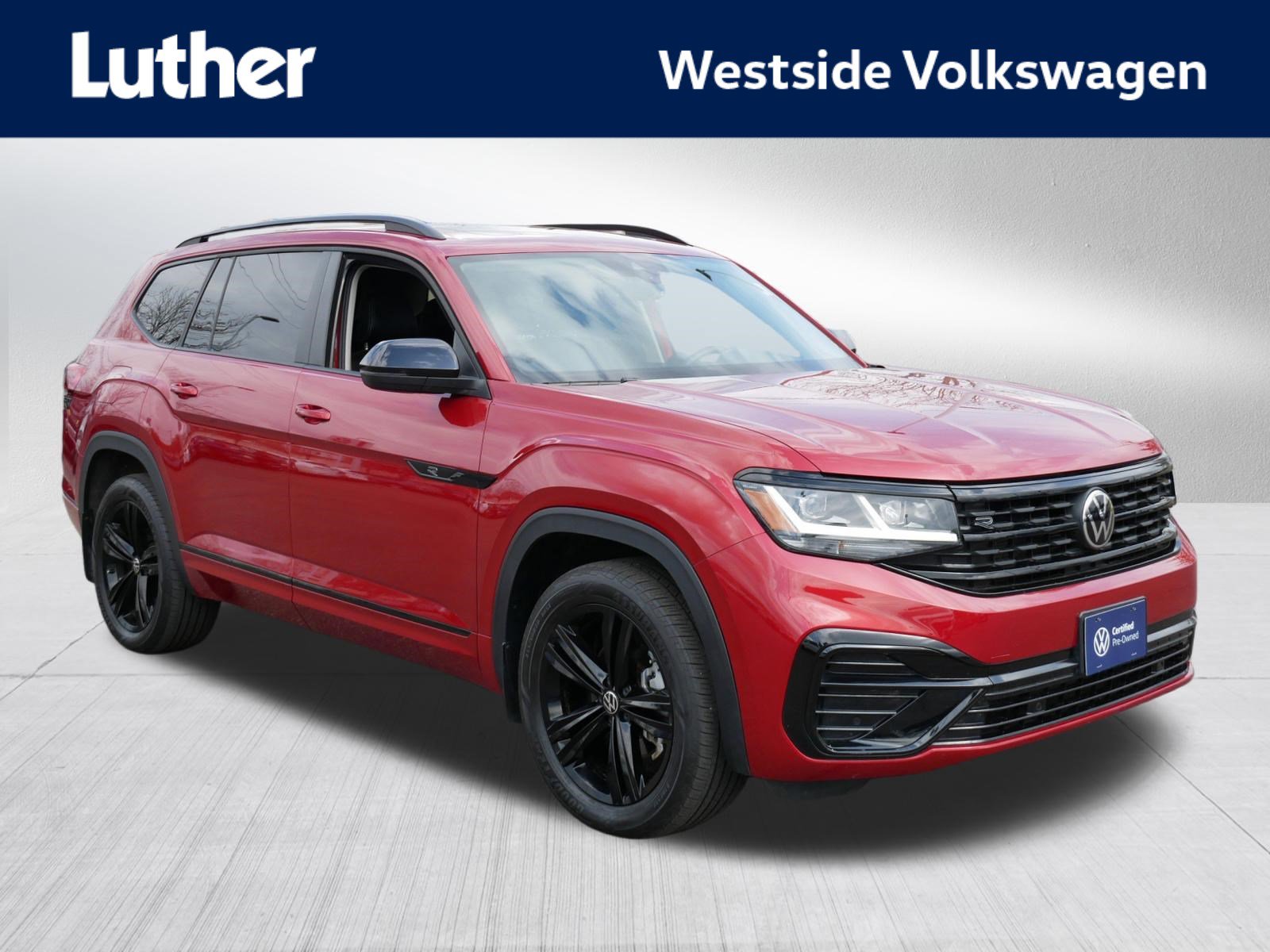 Certified 2023 Volkswagen Atlas SEL R-Line AWD/4WD image 1