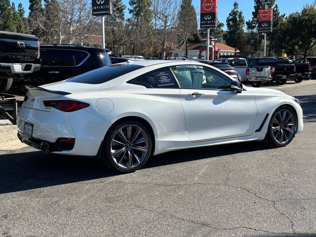 Certified 2022 INFINITI Q60 Red Sport 400 w/ Cargo Package RWD image 6