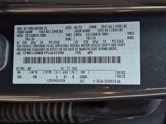 Used 2023 Ford Escape ST-Line AWD/4WD image 26