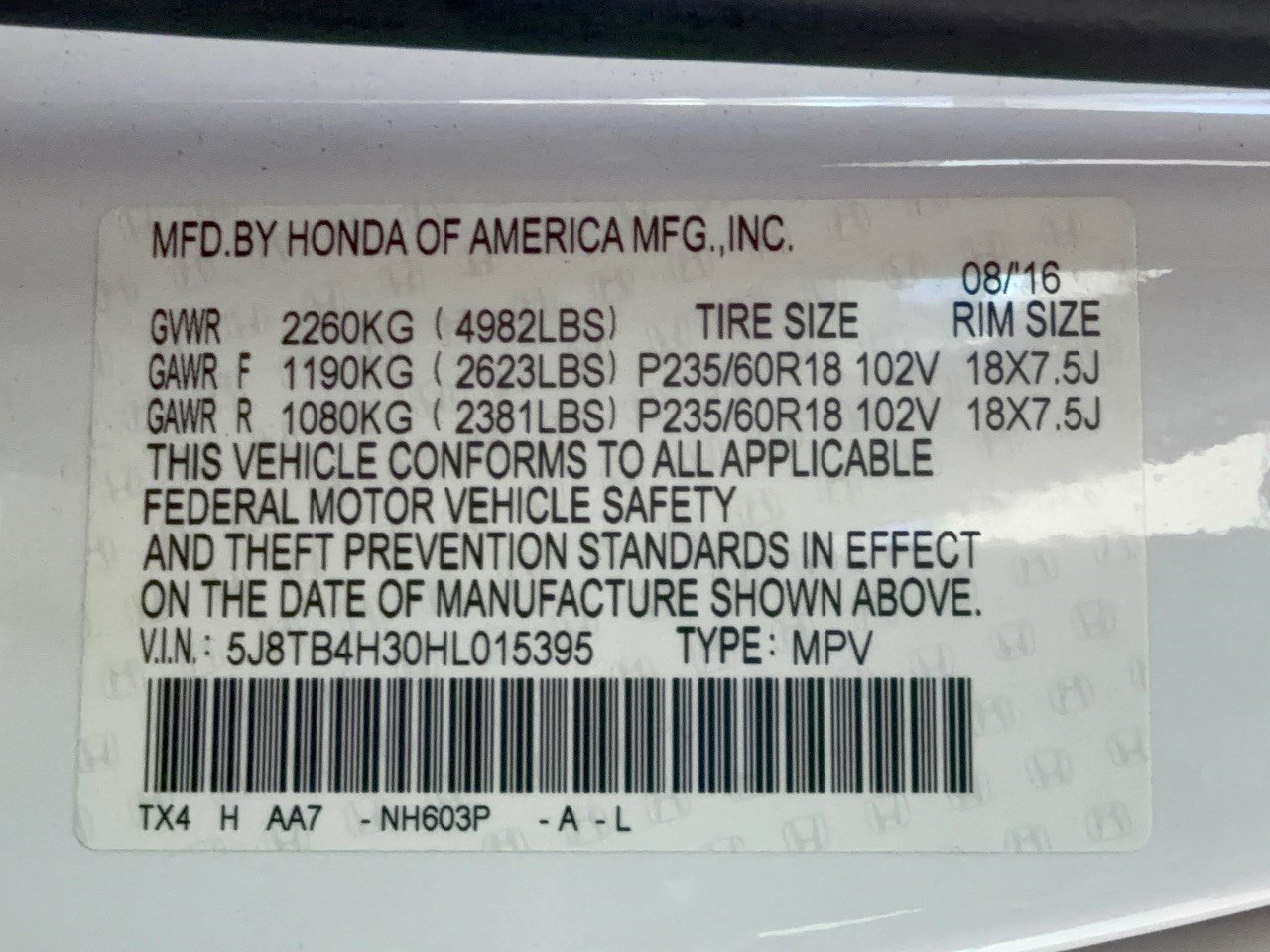 Used 2017 Acura RDX AWD image 32