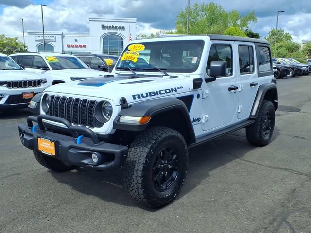 Used 2023 Jeep Wrangler Unlimited Rubicon 4xe AWD/4WD image 3