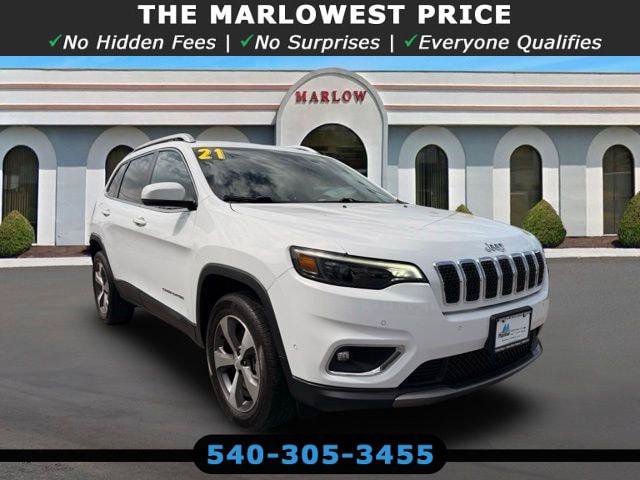 Certified 2021 Jeep Cherokee Limited AWD/4WD image 1