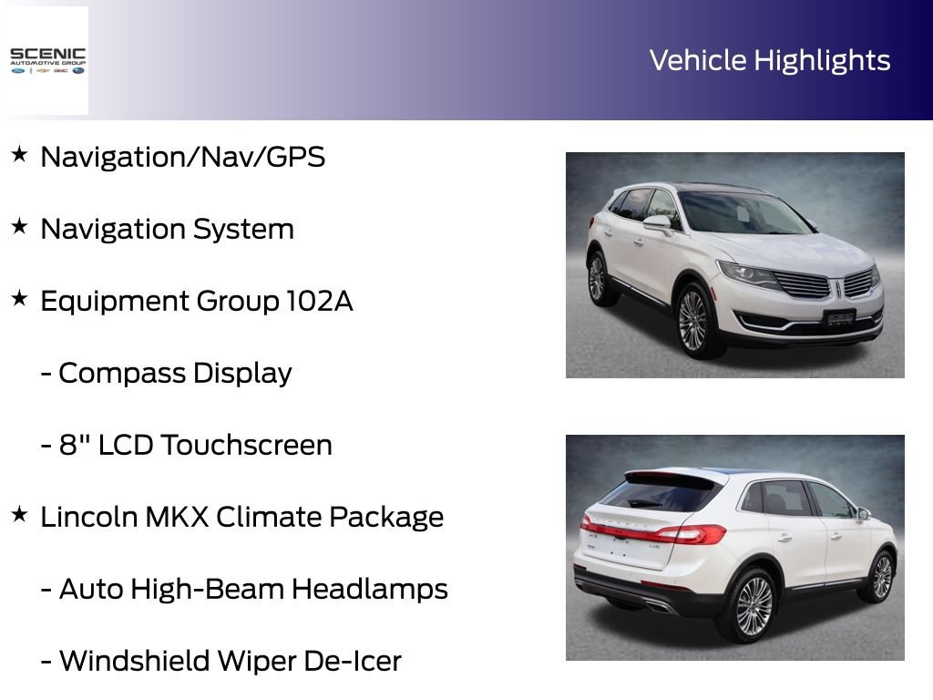 Used 2017 Lincoln MKX Reserve w/ Lincoln MKX Climate Package AWD/4WD image 5
