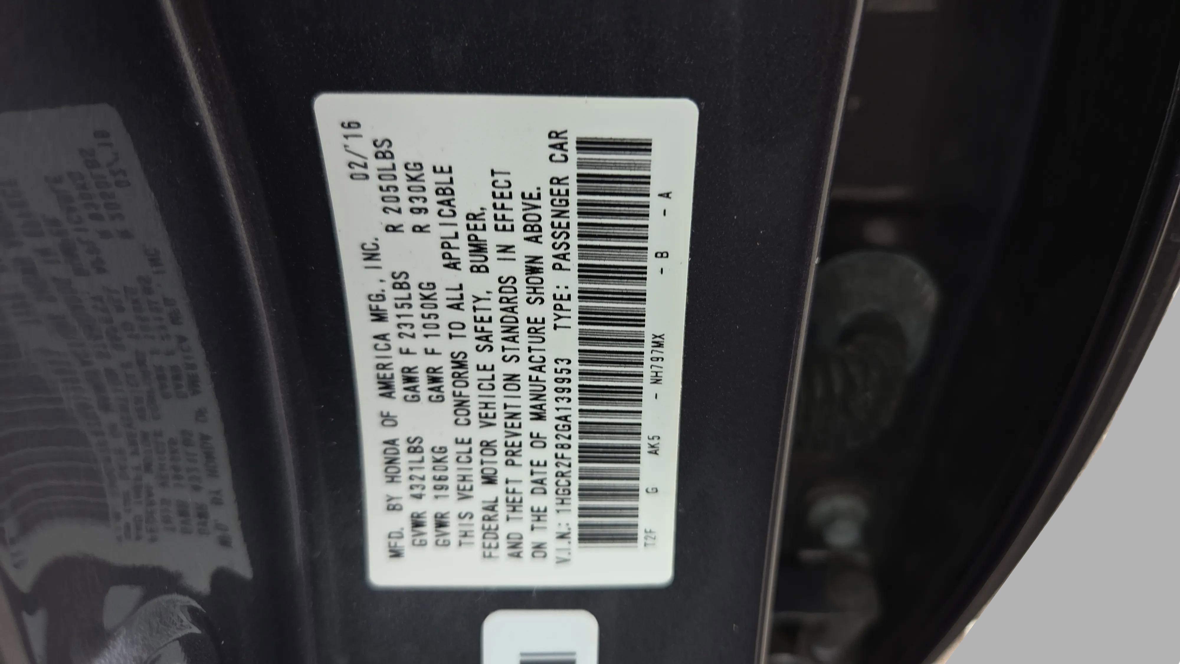 Used 2016 Honda Accord EX-L image 31