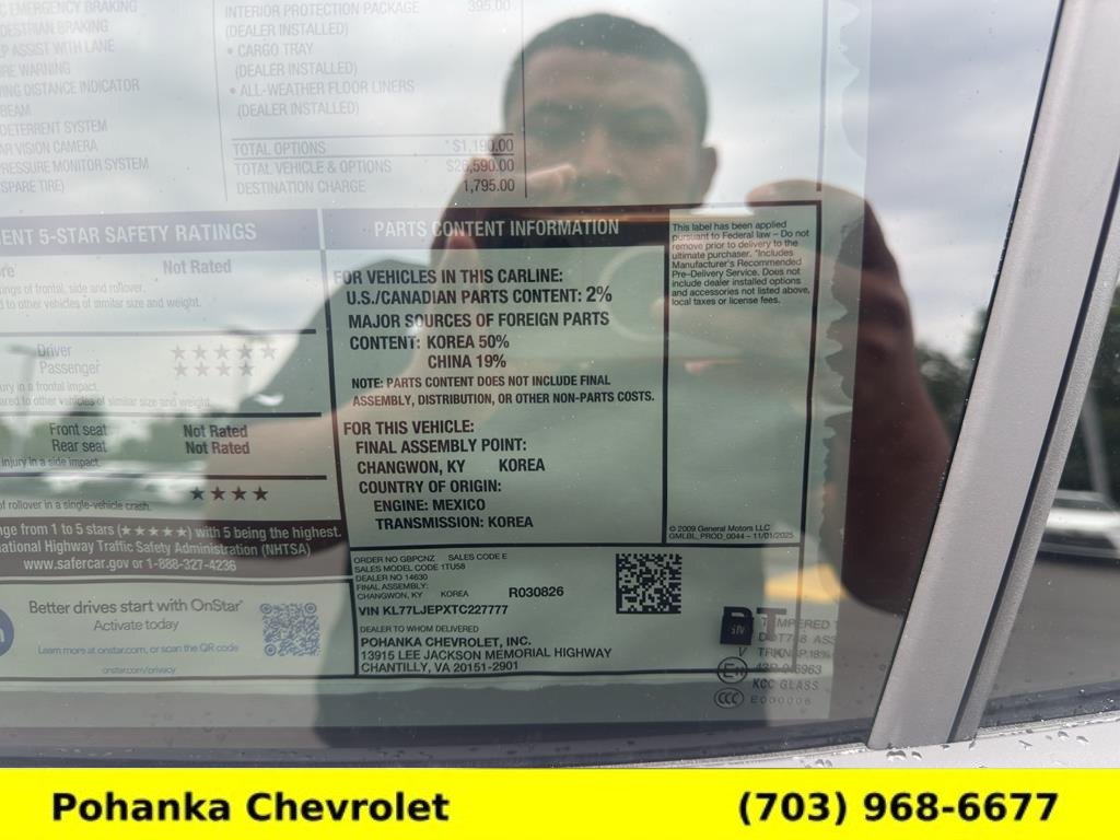 New 2026 Chevrolet Trax RS w/ Driver Confidence Package FWD image 32