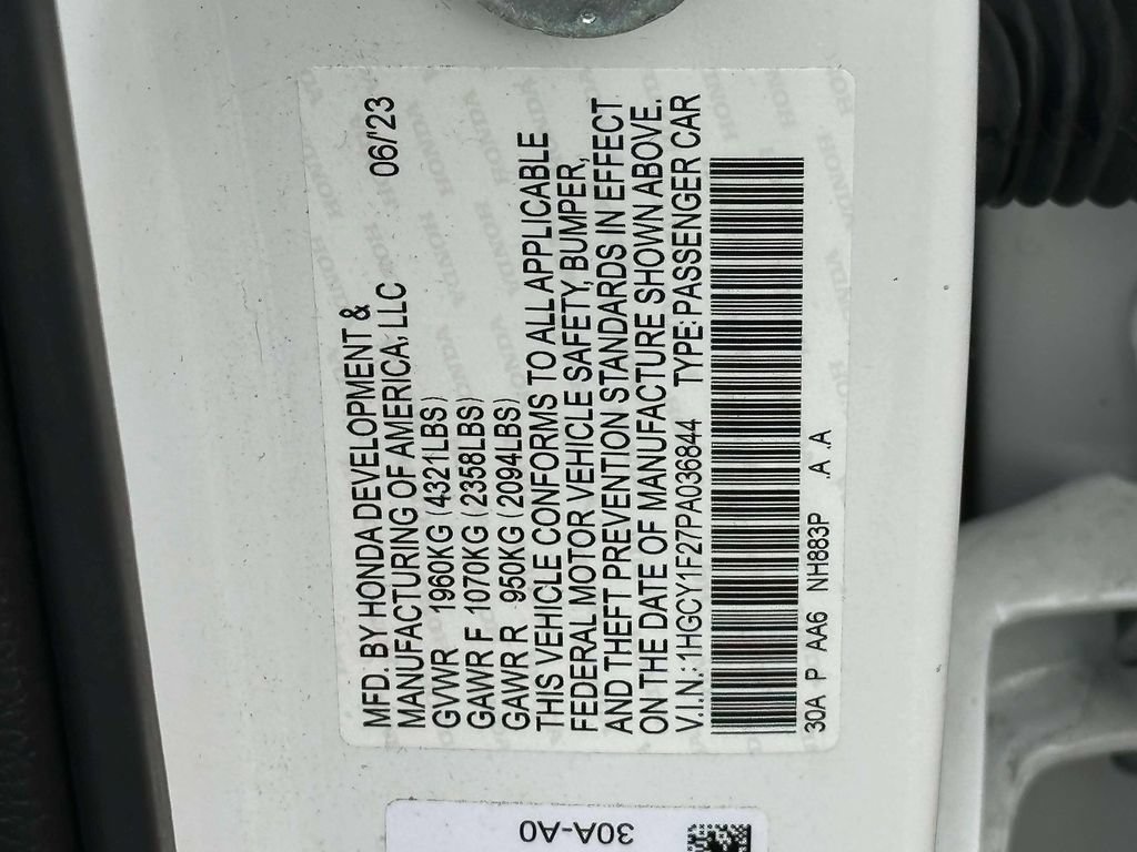 Certified 2023 Honda Accord LX image 11