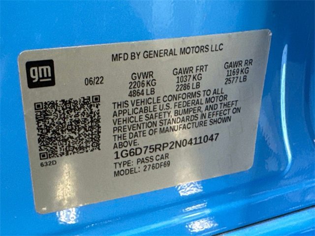 Certified 2022 Cadillac CT4 V Blackwing w/ Driver Assist Package image 28