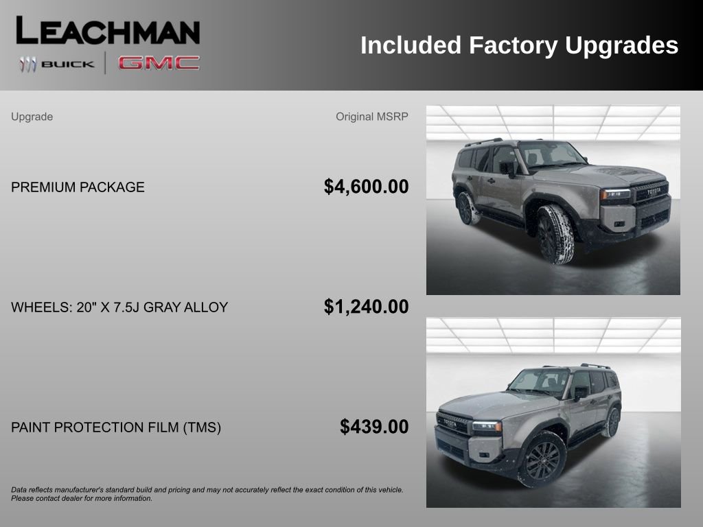 Used 2025 Toyota Land Cruiser w/ Premium Package image 11