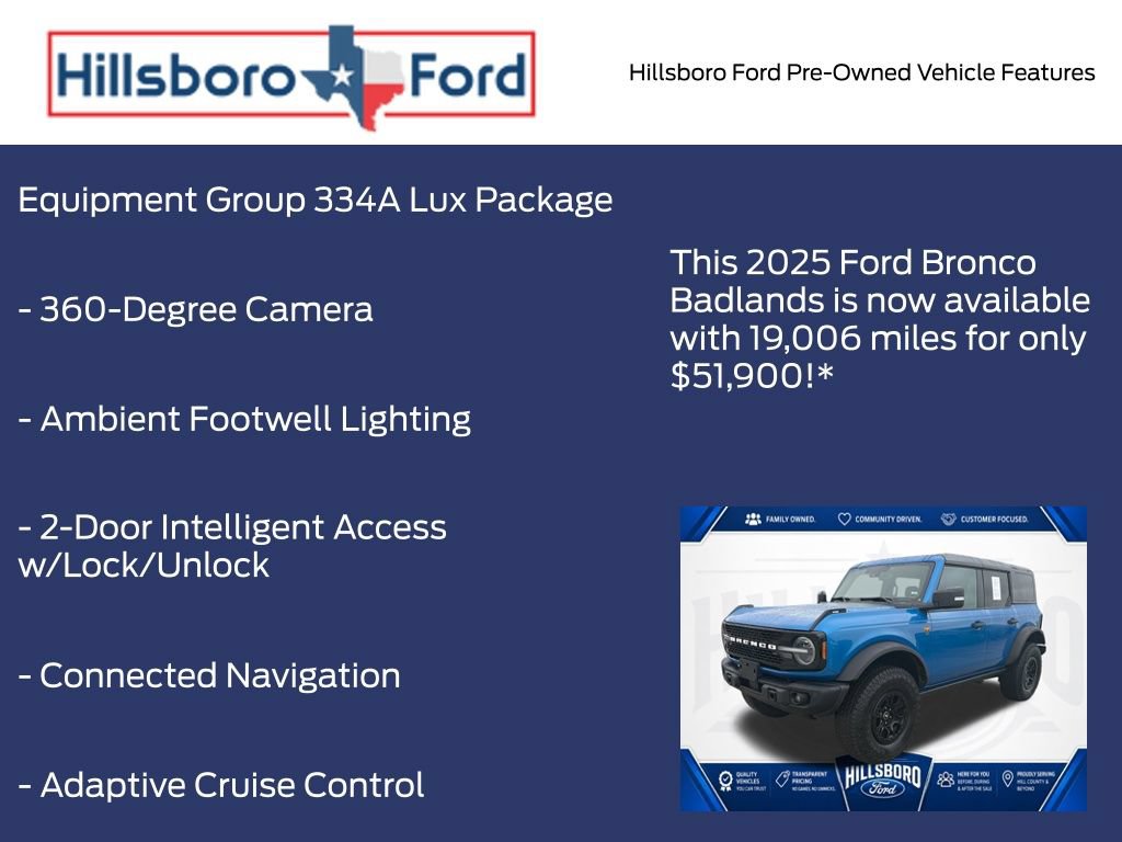 Used 2025 Ford Bronco Badlands AWD/4WD image 3