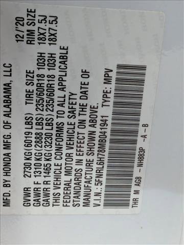 Used 2021 Honda Odyssey EX-L image 27