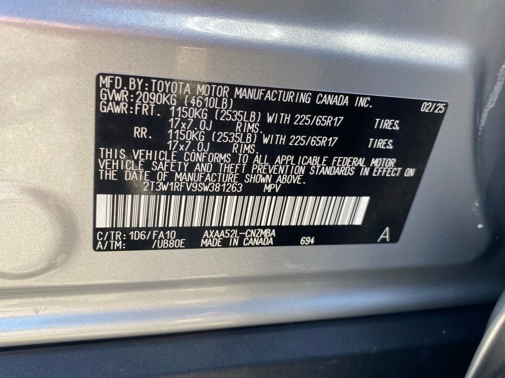 Used 2025 Toyota RAV4 XLE FWD image 21
