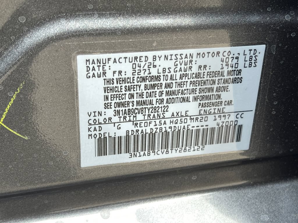 New 2026 Nissan Sentra SV w/ SV Convenience Package FWD image 28