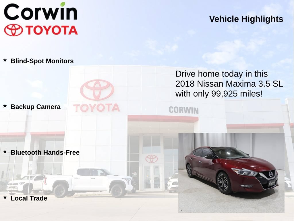 Used 2018 Nissan Maxima 3.5 SL FWD image 7