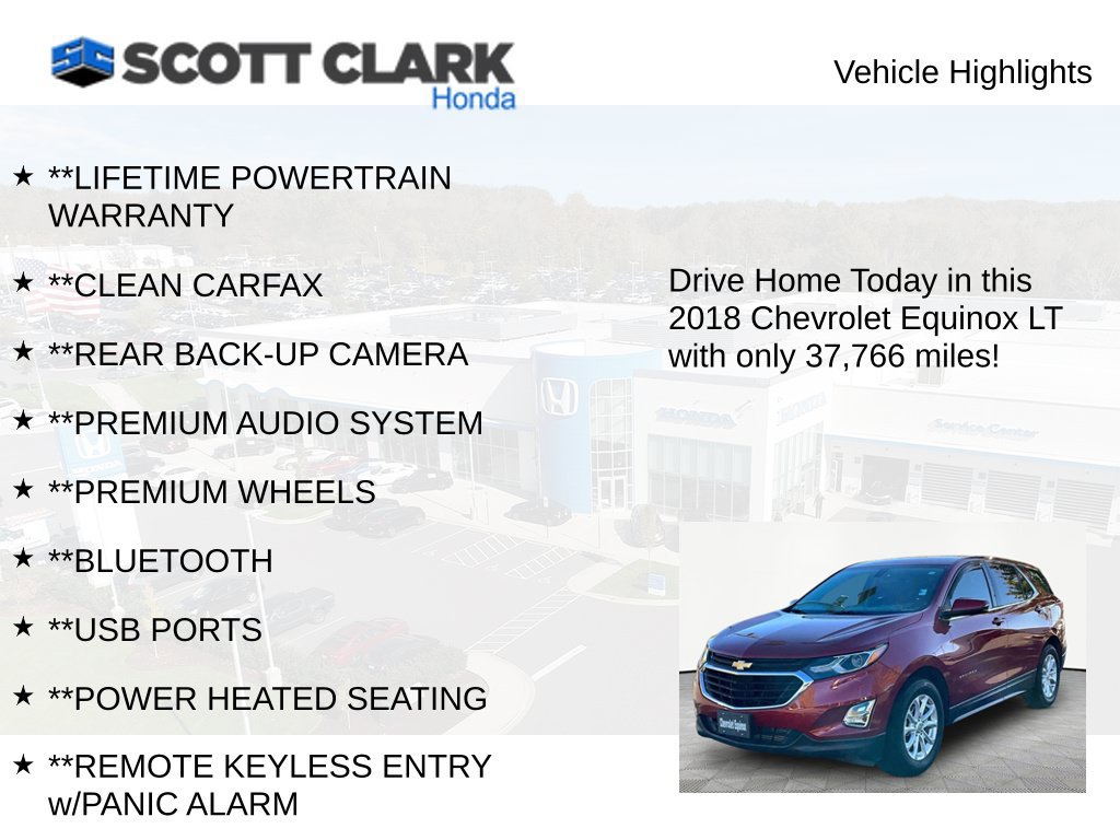Used 2018 Chevrolet Equinox LT FWD image 12