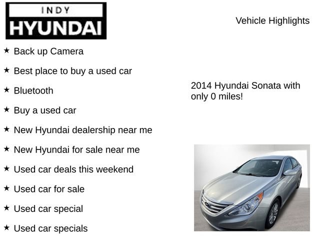 Used 2014 Hyundai Sonata GLS w/ Popular Equipment Group 2 image 7