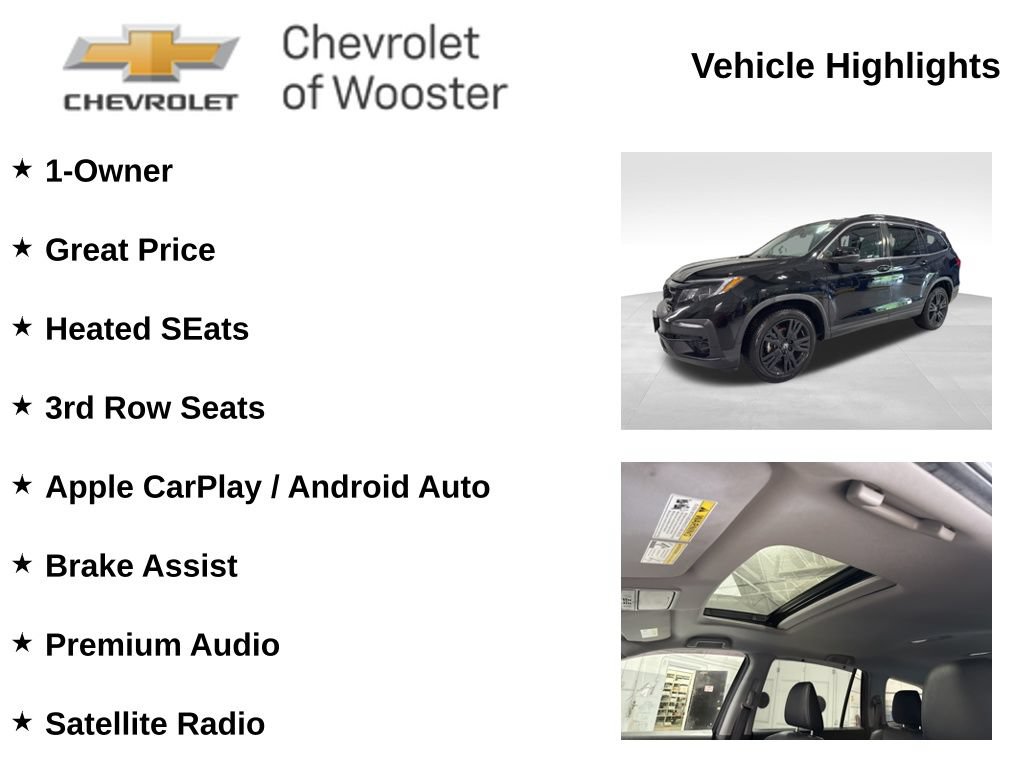 Used 2021 Honda Pilot Special Edition image 2