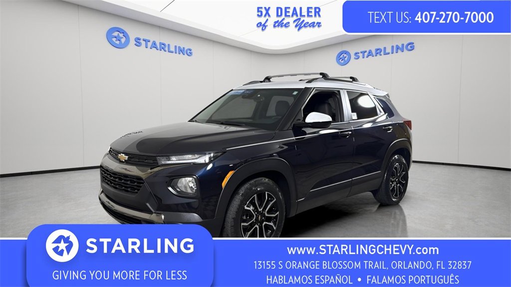 Certified 2021 Chevrolet TrailBlazer ACTIV w/ Technology Package