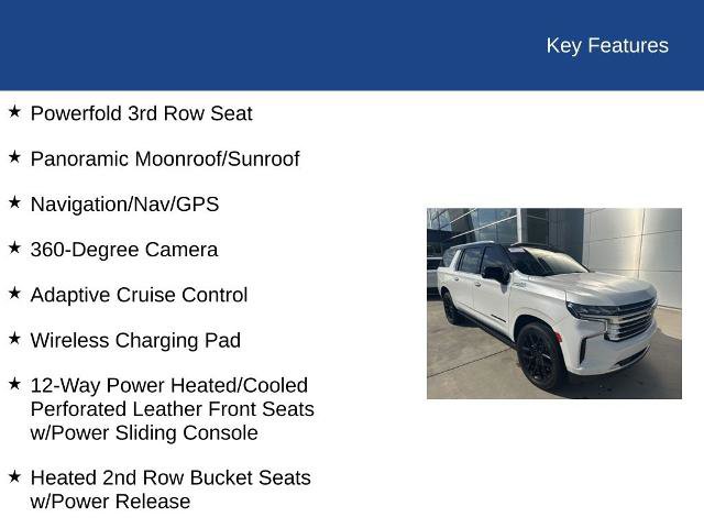 Used 2021 Chevrolet Suburban High Country w/ Premium Package 2 AWD/4WD image 34