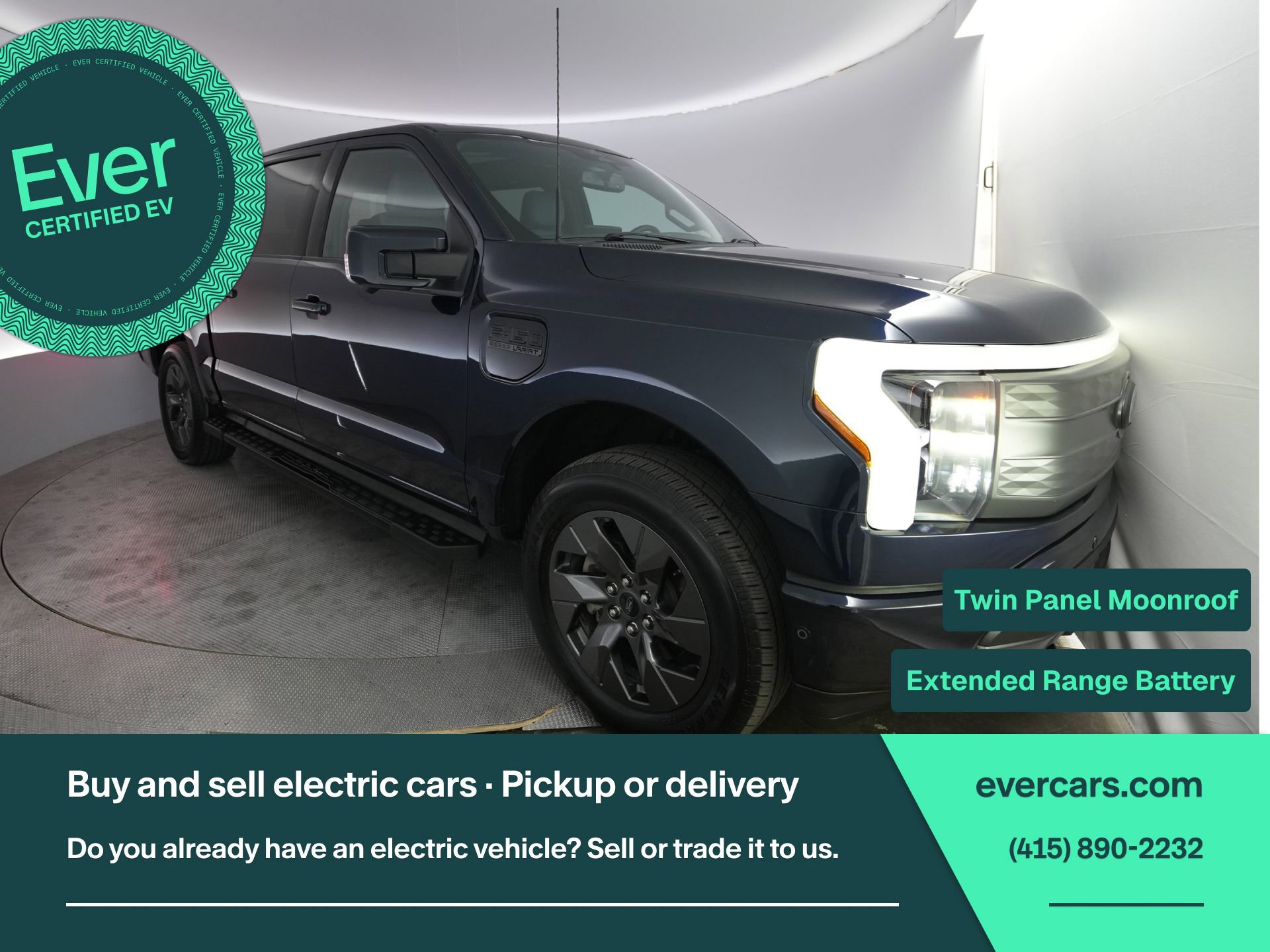 Used 2022 Ford F150 Lightning Lariat w/ Equipment Group 511A High