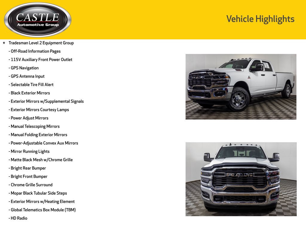 Used 2025 RAM 3500 Tradesman AWD/4WD image 8