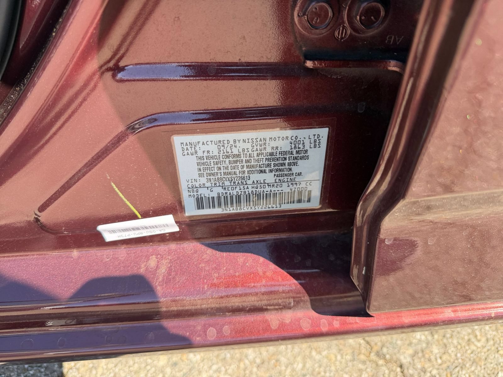 Used 2025 Nissan Sentra SV FWD image 27