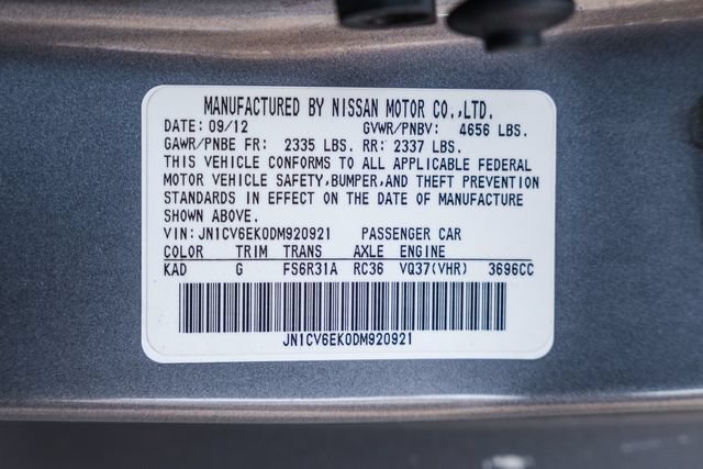Used 2013 INFINITI G37 Sport RWD image 74