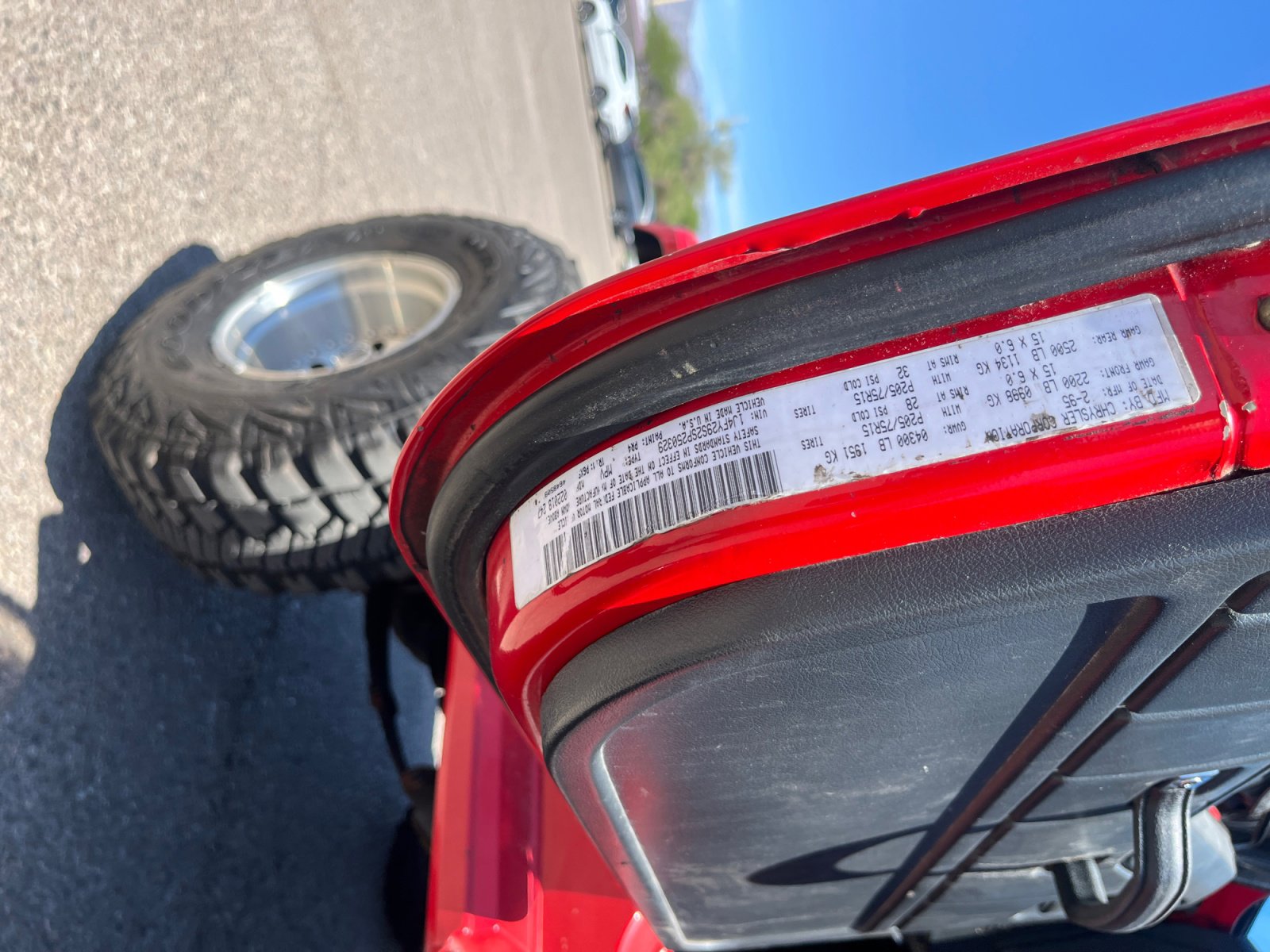 Used 1995 Jeep Wrangler SE AWD/4WD image 25