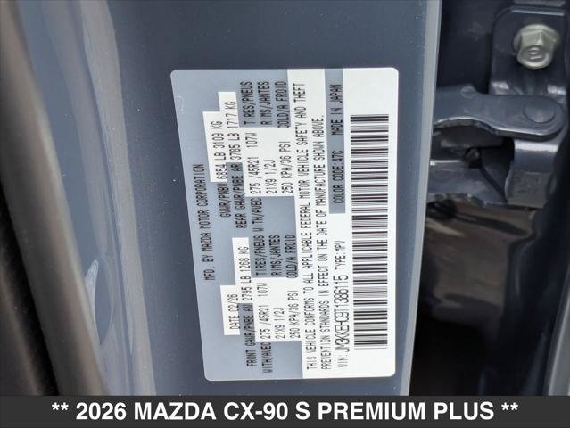 New 2026 MAZDA CX-90 3.3 Turbo S w/ Premium Plus AWD/4WD image 15