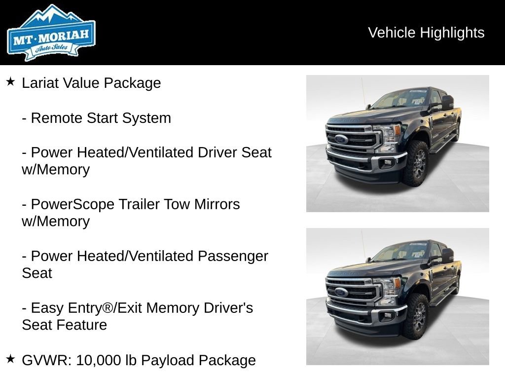 Used 2021 Ford F250 Lariat w/ Lariat Value Package image 8