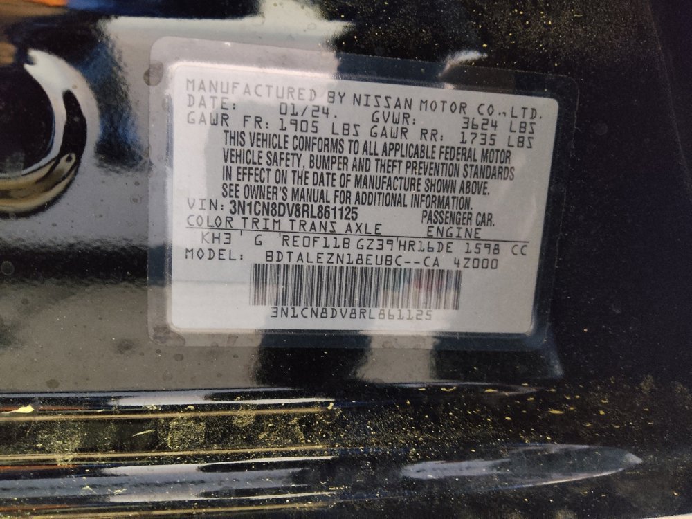 Used 2024 Nissan Versa S w/ S Plus Package FWD image 33