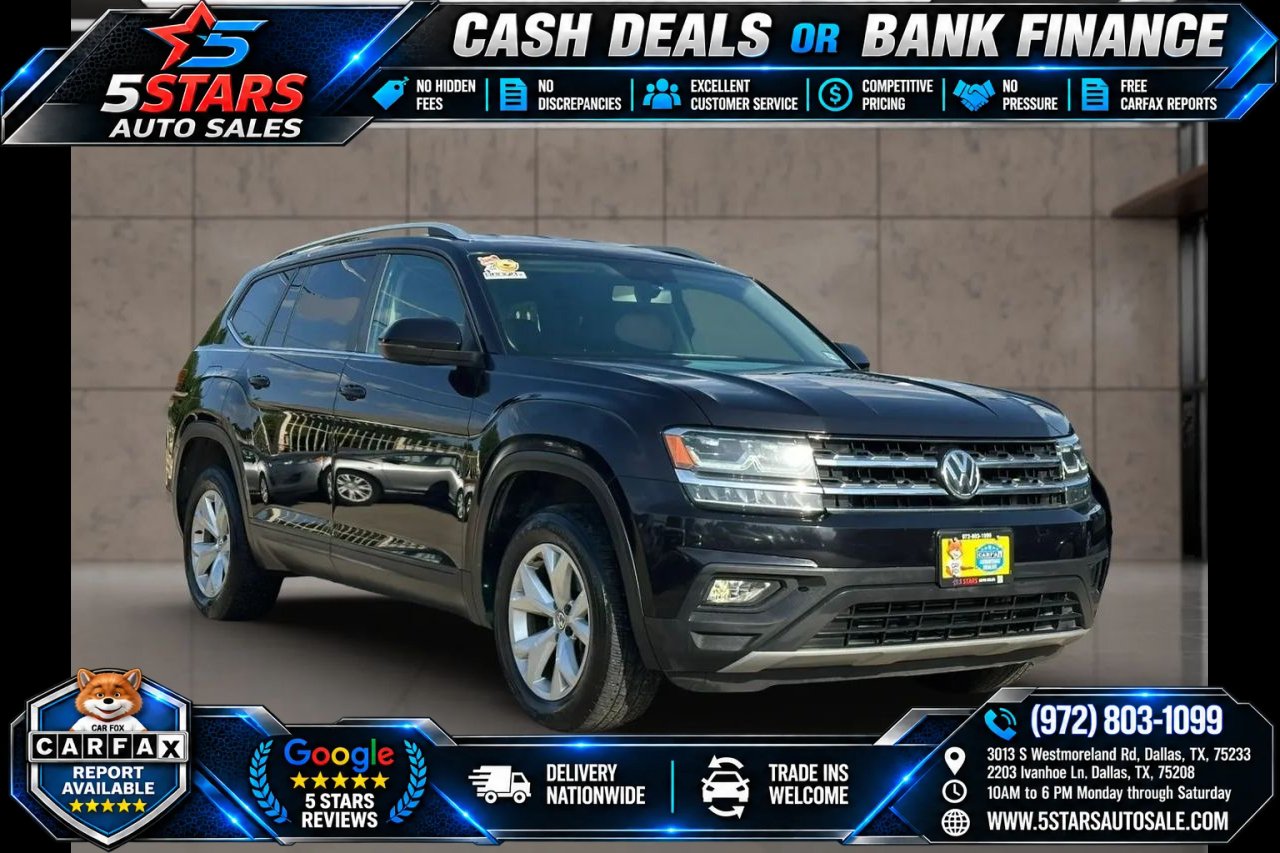 Used 2018 Volkswagen Atlas SE FWD image 1