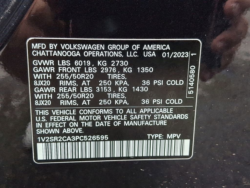 Used 2023 Volkswagen Atlas SEL R-Line AWD/4WD image 30