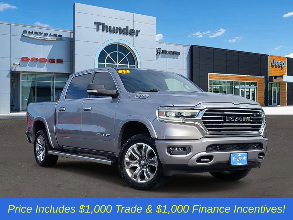 Certified 2022 RAM 1500 Limited w/ Body Color Bumper Group