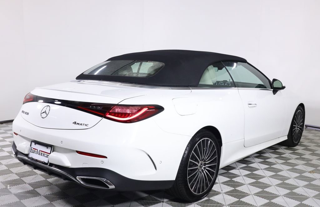 Certified 2025 Mercedes-Benz CLE 450 4MATIC Cabriolet image 8