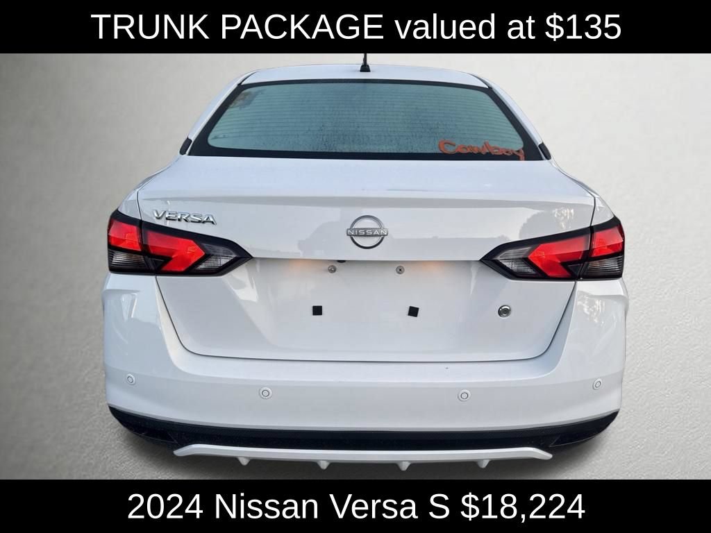 Used 2024 Nissan Versa S w/ Trunk Package FWD image 4
