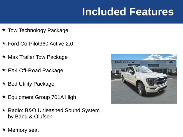 Used 2022 Ford F150 Platinum w/ Equipment Group 701A High AWD/4WD image 5