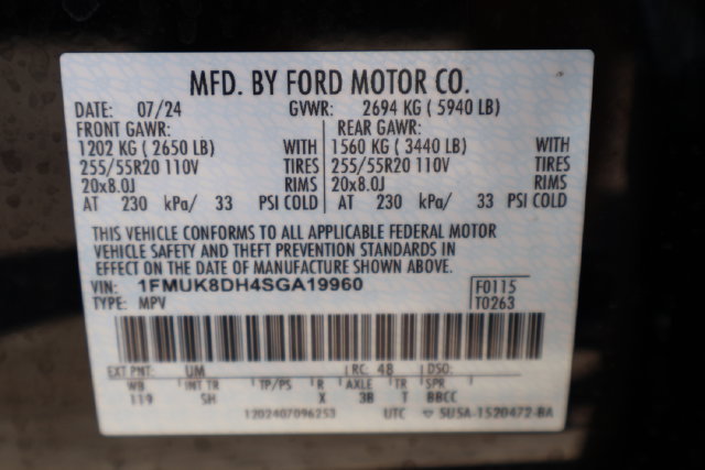 Used 2025 Ford Explorer Active w/ Active Comfort Package AWD/4WD image 35