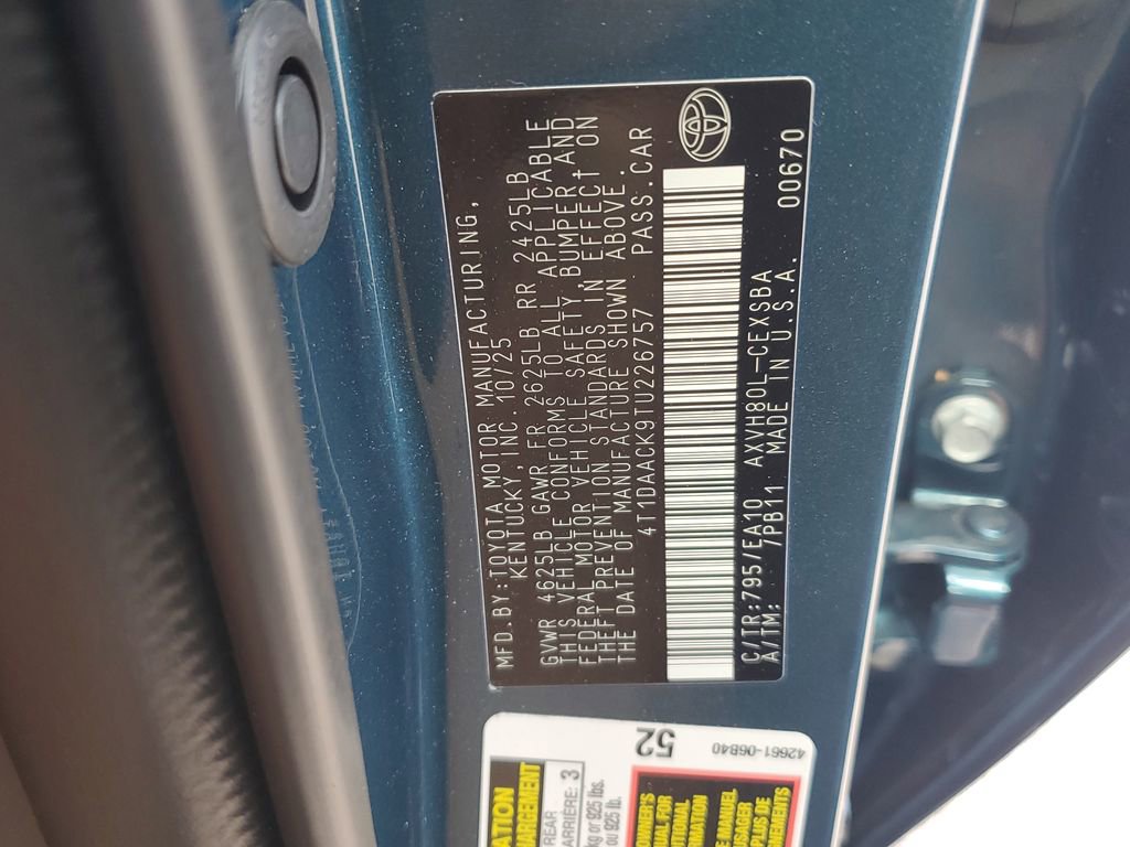 Used 2026 Toyota Camry SE w/ Convenience Package FWD image 24