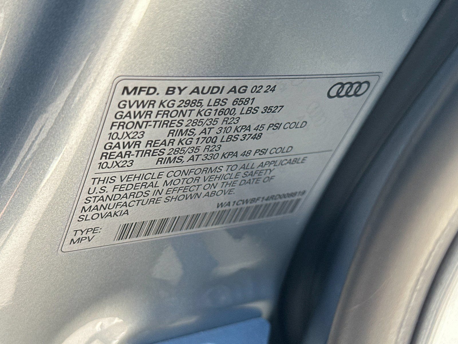 Used 2024 Audi SQ8 Prestige AWD/4WD image 34