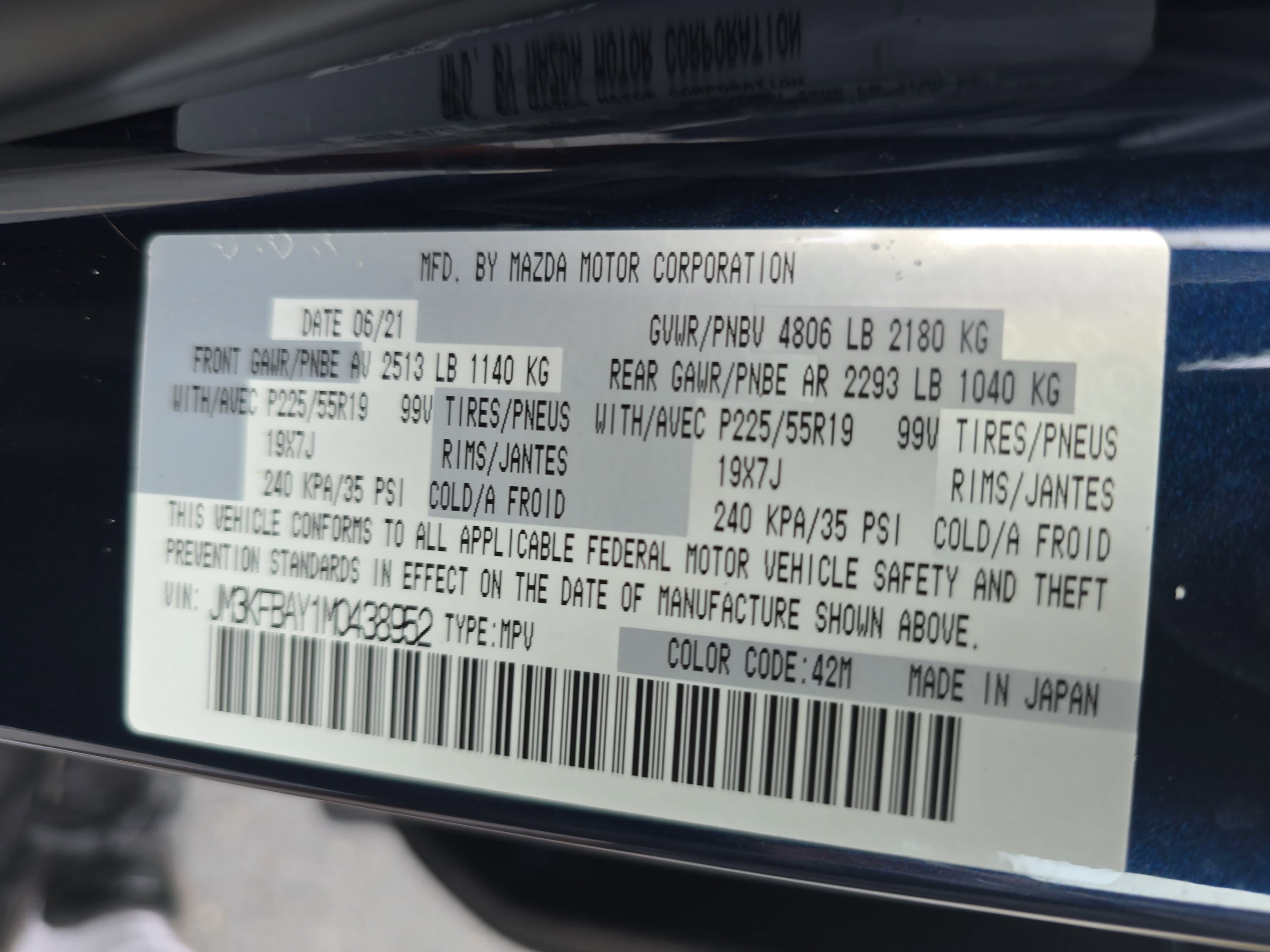 Used 2021 MAZDA CX-5 Grand Touring Reserve AWD/4WD image 35