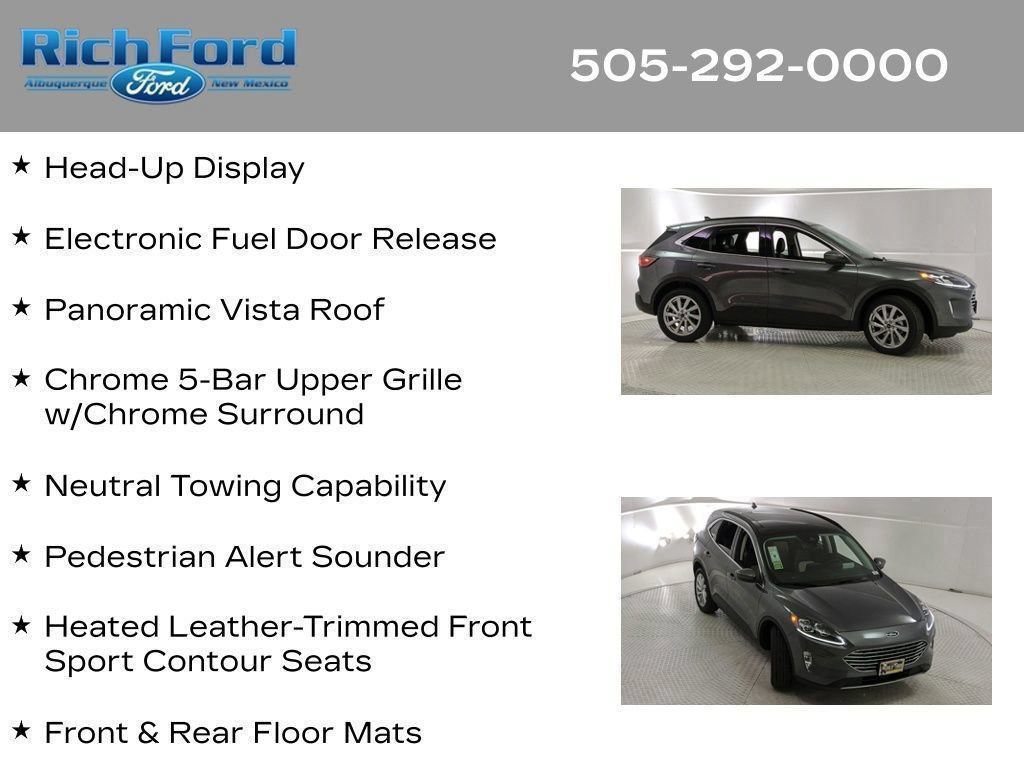 Used 2021 Ford Escape Titanium w/ Titanium Elite Package AWD/4WD image 82
